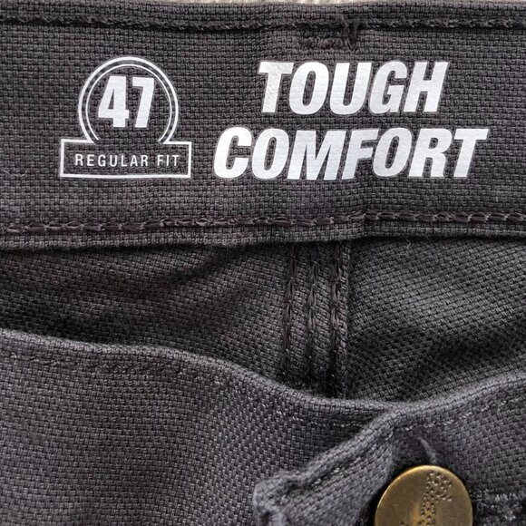 Wrangler Mens Work Pants 33x30 Tough Comfort 47 Regular Fit Straight Leg Casual - Picture 4 of 13